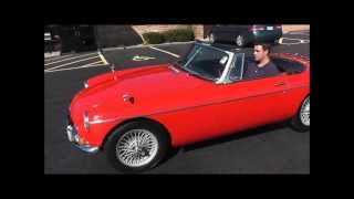 1964 MG MGB pull handle Roadster [upl. by Onaled]