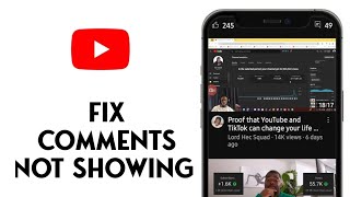 How To Fix Comments Not Showing Up On Youtube [upl. by Ashlen]