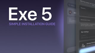 Exe 5 Product exe  Simple Installation Guide [upl. by Zonda874]