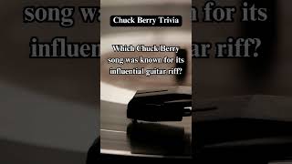 Chuck Berry Trivia 1195 [upl. by Akirahs]