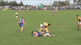 2012 EDFL Grand Final  Bunyip V Garfield  1st Qtr [upl. by Atekram7]