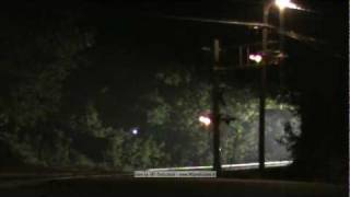 NECR Train Number 611 at Night in Amherst MA [upl. by Dahl]