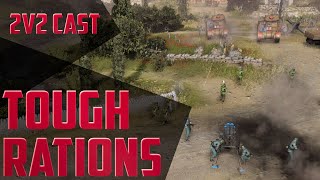 CoH 3 2v2  Scotch amp BlueSkid vs Mule amp aSIISymbiosis  Charity Stream Casts [upl. by Tirreg]