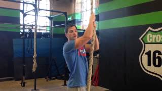 CrossFit 1664 How to Scale Rope Climbs [upl. by Enirac]