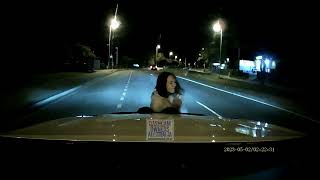 Insurance Fraud  Carjacking attempt caught on dashcam  Browns Plains QLD [upl. by Edie]