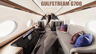 Inside Gulfstream G700 Elon Musk Private Jet [upl. by Ledif770]