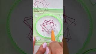 ASMR Relaxing Spirograph for Drawing spirographdesignpattern spirographdrawing art [upl. by Ardaed]