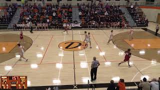 Dodgeville vs Platteville  Varsity Boys Basketball [upl. by Gerc]