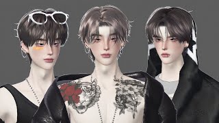 ZEPETO face tutorial oplas Korean  Bad Boy    Outfit Idea [upl. by Ulises586]