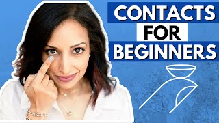 Contact Lens Tips for Beginners  Eye Doctor Explains [upl. by Ettenhoj714]