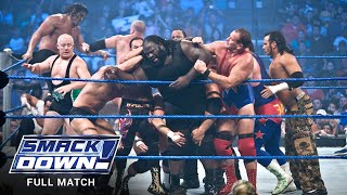 FULL MATCH  World Heavyweight Title 20Man Battle Royal SmackDown July 20 2007 [upl. by Ciardap]