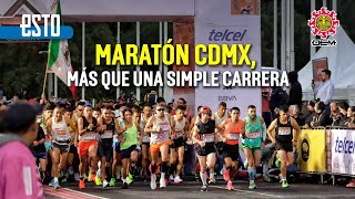 Maratón CDMX 2024 ¿Qué se necesita para correr 42 kilómetros [upl. by Sivrat]