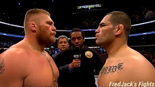 Cain Velasquez vs Brock Lesnar Highlights Technique vs Power ufc [upl. by Chipman493]