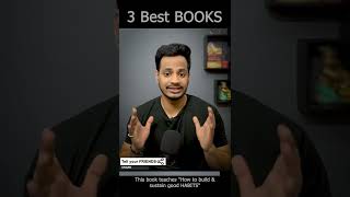 3 Best BOOKS to Read for Self Development  Best SELFHELP books [upl. by Adaminah774]