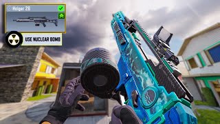 LEGENDARY Ranked Nuke With Red Dot Holger 26 Best Gunsmith COD Mobile [upl. by Noreht]