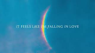 Coldplay  feelslikeimfallinginlove Official Lyric Visualiser [upl. by Hardin]