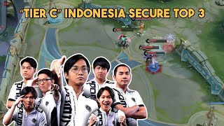 “TIER C” INDONESIA SECURE TOP 3 [upl. by Yasmin9]