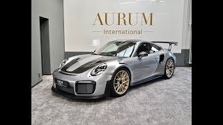 Porsche 911 991 GT2 RS Weissach Silver GT InDepth Exterior and Interior by AURUM International [upl. by Kellsie59]