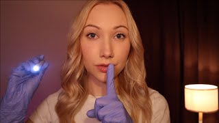 ASMR Cranial Nerve Exam  No Talking eye exam ear cleaning face inspection [upl. by Aseuqram]