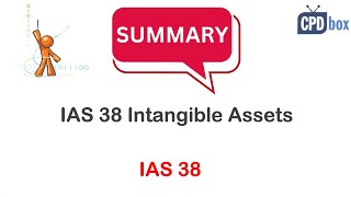 IAS 38 Intangible Assets summary  applies in 2024 [upl. by Airetal]