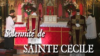 Messe de la solennité de sainte Cécile patronne de la musique [upl. by Verras]