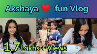 Akshaya vlog fun Overloaded❤️ kannanbhagavathy [upl. by Saied]