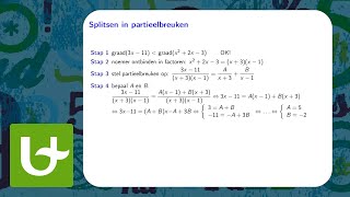 Splitsen in partieelbreuken [upl. by Neetsirhc]