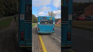 Arriva Herts amp Essex 1614 Dennis Dart  Plaxton Pointer MPD nearing end of life shorts fyp [upl. by Avlis]