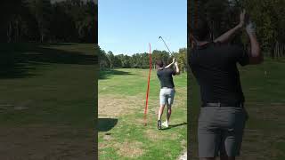 Mid handicap golfer VS HARD par4 golf golfclips golfhighlights golfshot golfswing [upl. by Kieffer]