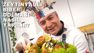 Zeytinyağlı Biber Dolması  Chef Oktay Usta [upl. by Maddie199]