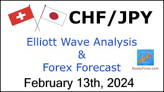 CHF JPY Elliott Wave Analysis  Forex Forecast  February 13 2024  CHFJPY Analysis Today [upl. by Tekla808]