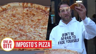 Barstool Pizza Review  Impostos Pizza Hoboken NJ [upl. by Ludly478]