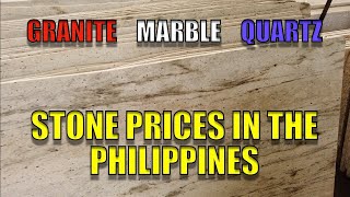 Stone Prices In The Philippines [upl. by Ethelred]