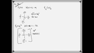 A variety of chlorine oxide fluorides and related cations and anions are known They tend to be powe [upl. by Seton]