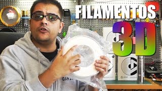 TIPOS DE FILAMENTOS 3D PARA IMPRESORAS 3D  GUÍA DEFINITIVA [upl. by Aennil309]