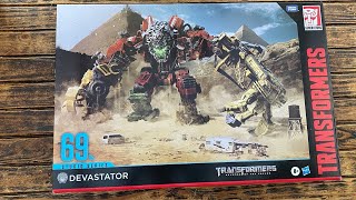 Transformers Studio Series 69 DEVASTATOR Unboxing amp Comparison Review [upl. by Platto]