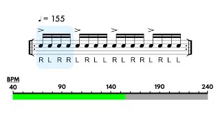 How Fast Can You Play Paradiddles 🥁💪 Snare Drum Warm Up [upl. by Asli]