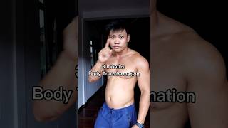 3 month transformation timelapse myanmar fitness bodybuilding [upl. by Anicnarf]