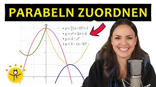 PARABELN zuordnen – Funktionsgleichung Parabel [upl. by Dermott]