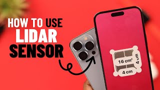 iPhone 141312 Pro Max LIDAR Sensor How To Use [upl. by Theresina]