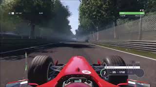 F1 2018 Ferrari F2004 Monza hotlap top 20 29818 [upl. by Broderic87]