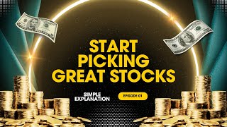 HOW TO PICK GREAT STOCKS  INVESTING MASTERCLASS EP 1 [upl. by Anaele148]