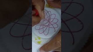 🧑‍🦯 Spirograph drawing anti stress asmr relaxing art shortsNovember282024 years [upl. by Neersin736]