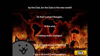 the battle cats chapter 2 final win [upl. by Atteyek]