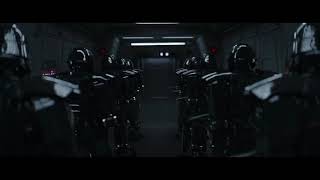 Luke Skywalker Hallway Scene REEDITED w Lukes Fight Theme  The Mandalorian [upl. by Pavlov747]