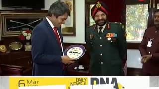 DNA Sudhir Chaudhary visits Defence Services Staff College in Wellington Tamil Nadu [upl. by Wallack]