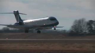 AirTran Arrives  Branson Airport [upl. by Ailemap]