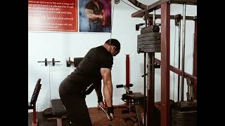 Triceps k four best exercise machine k sath Mohit khileri [upl. by Eedahs333]