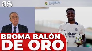 FLORENTINO y su CHISTE sobre el BALÓN DE ORO que saco CARCAJADAS en la SALA [upl. by Cahra]