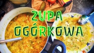 Błyskawiczna zupa ogórkowa 🥒🥒  PRZEPIS NA ZUPĘ [upl. by Meriel868]